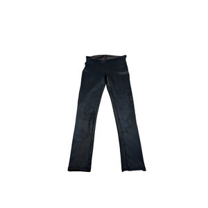 SPANX by Sara Blakely Size S/P Black Leather Leggings (0234)